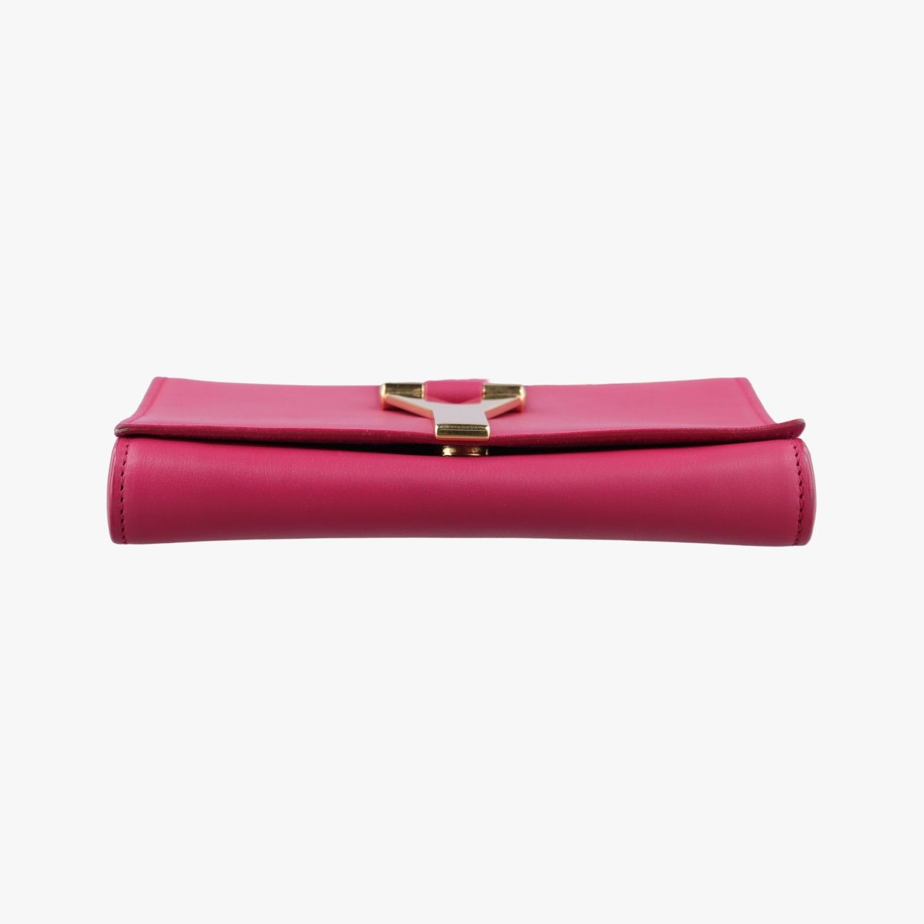 Saint Laurent Yves Laurenty Line Rose Red Leather — view 3
