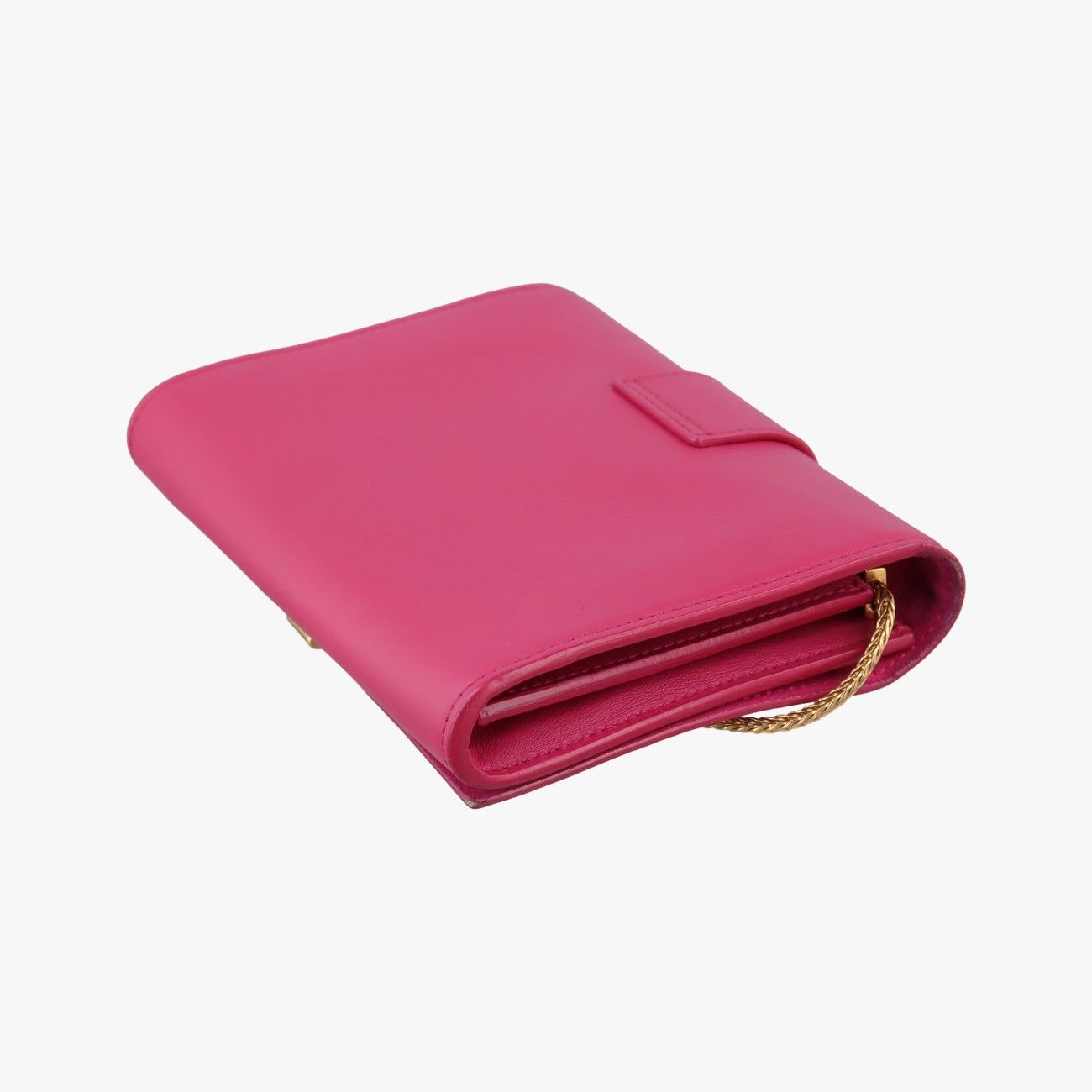 Saint Laurent Yves Laurenty Line Rose Red Leather — view 6
