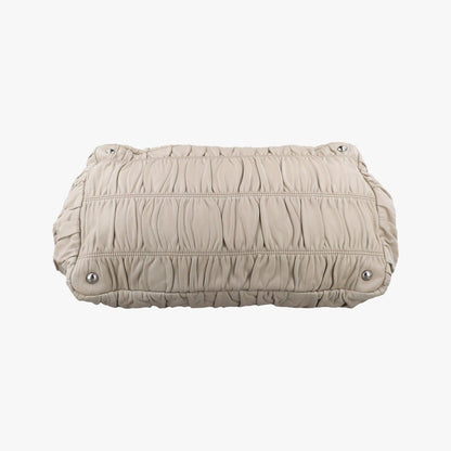 Prada Gather Beige Nappa Leather — view 3
