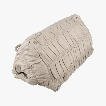 Prada Gather Beige Nappa Leather — view 7