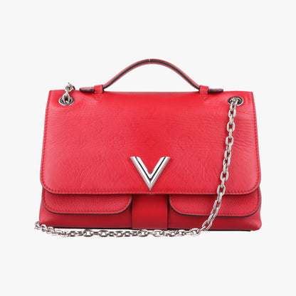 Louis Vuitton Very Chain Bag Ruby Leather