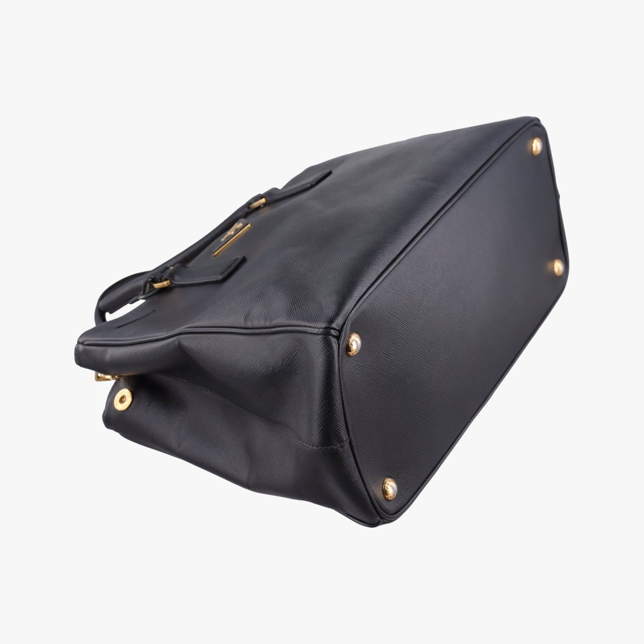 Prada Galleria Black Saffiano Leather 7 a — view 5