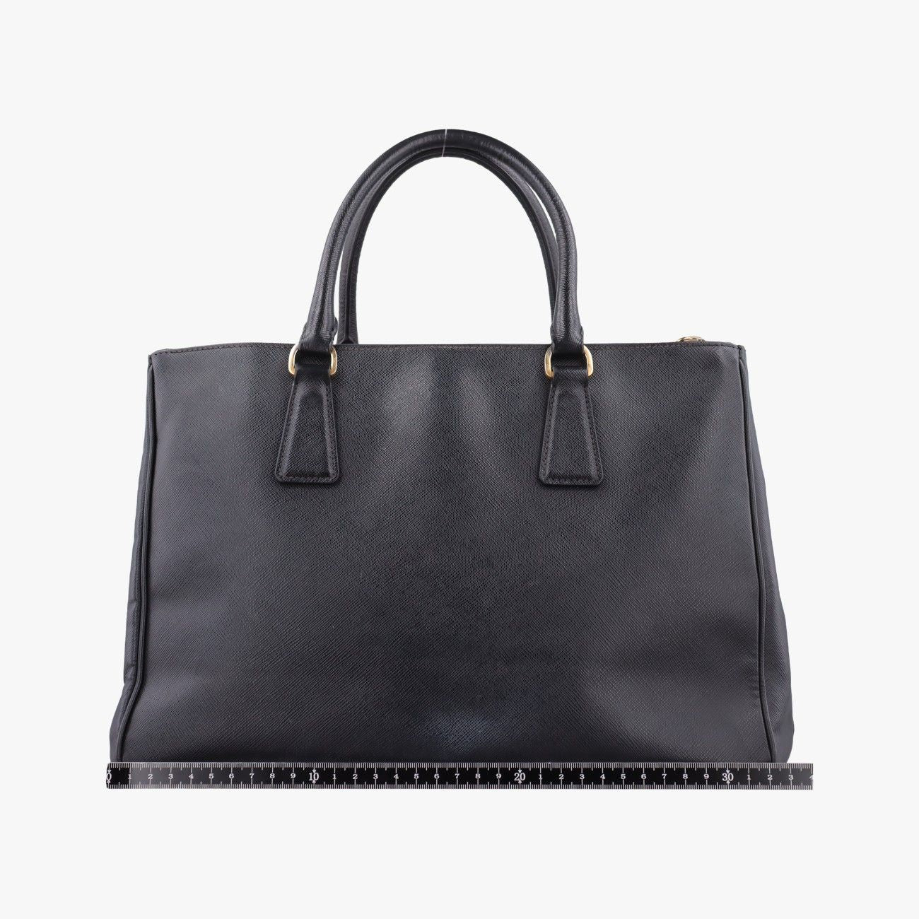 Prada Galleria Black Saffiano Leather 7 a — view 2
