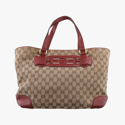 Gucci GG Canvas Sherry Red Beige