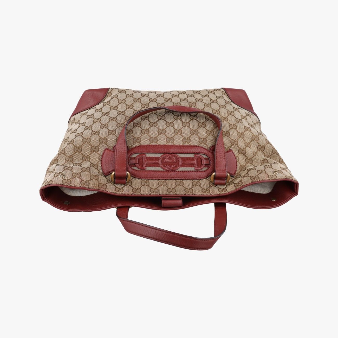 Gucci GG Canvas Sherry Red Beige — view 8