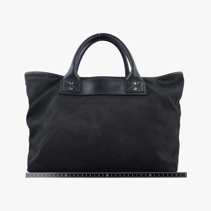 Gucci Web Stripe Black Canvas Leather — view 2