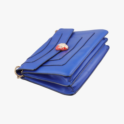 Bvlgari Serpenti Forever Blue Leather RP — view 5
