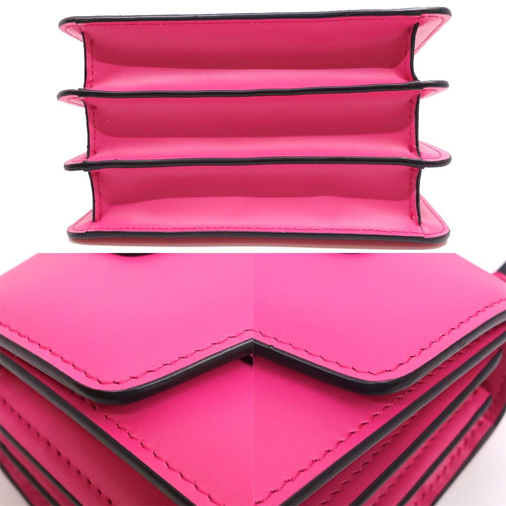 Bvlgari Serpenti Forever Top Handle Calf Leather Pink GD Mirror Handbag Bag — view 4