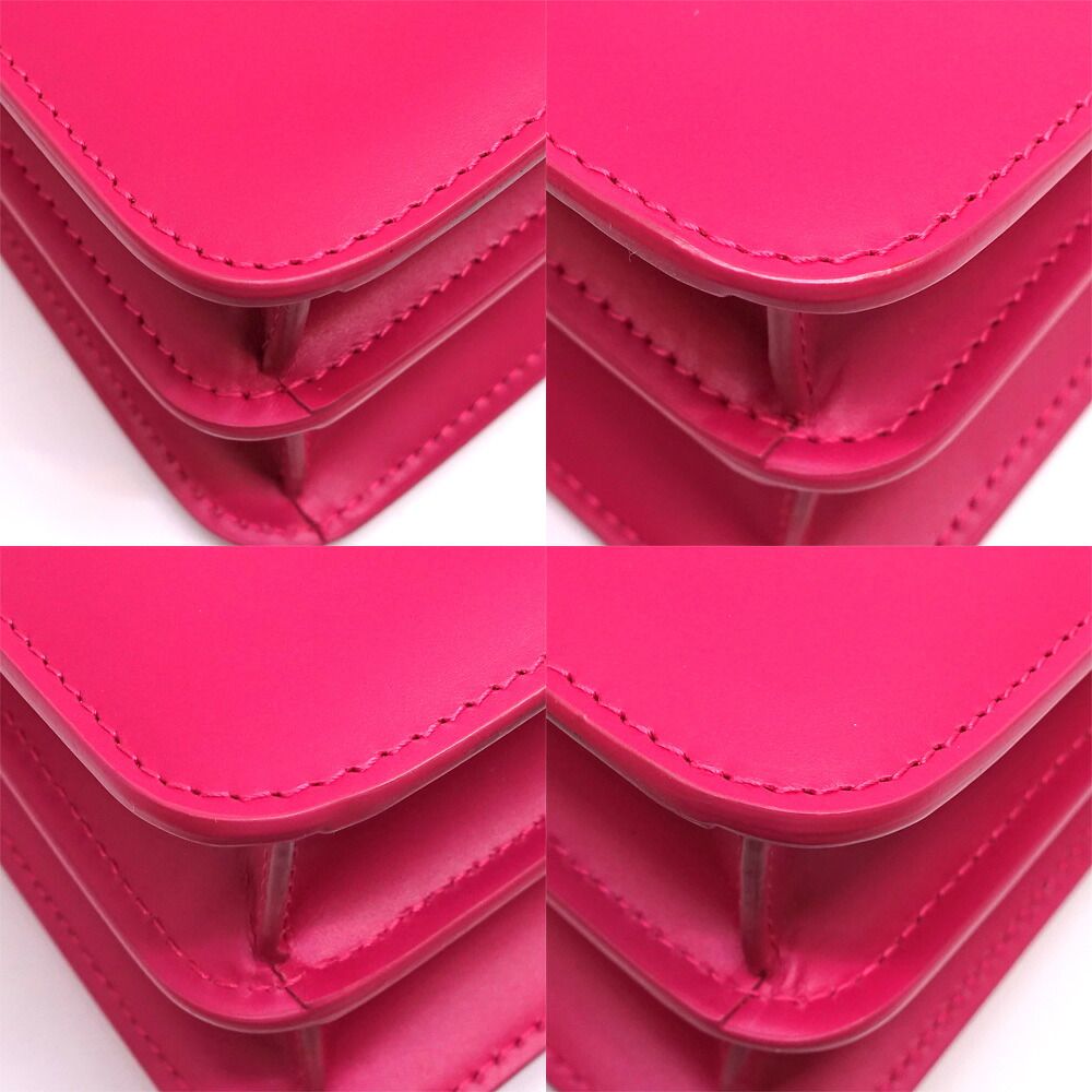 Bvlgari Serpenti Forever Shoulder Bag Calf Leather Pink GD Mirror — view 5