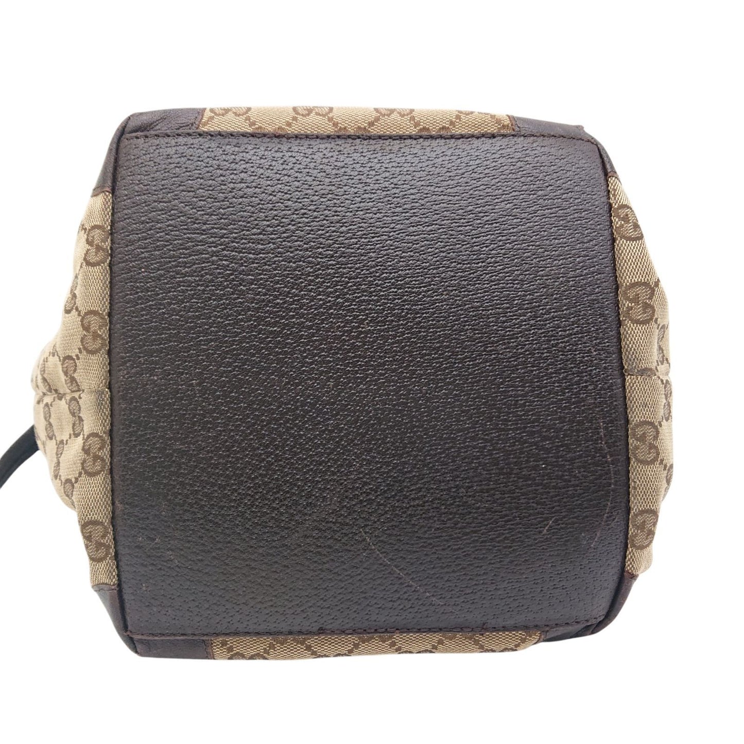Gucci GG Canvas Sherry Line Tote Bag Beige Brown — view 6