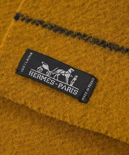 Hermes Scarf Navy — view 3