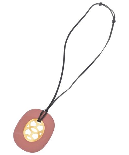 Hermes Necklace Brown