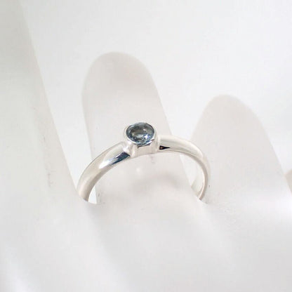 Tiffany & Co 925 Aquamarine Ring — view 7