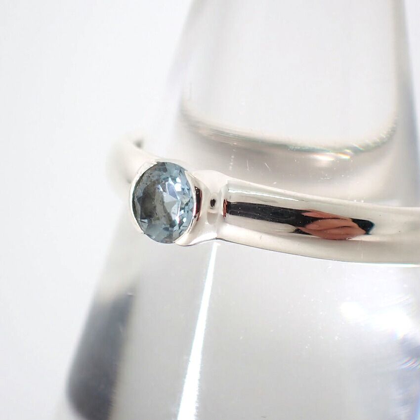 Tiffany & Co 925 Aquamarine Ring — view 3