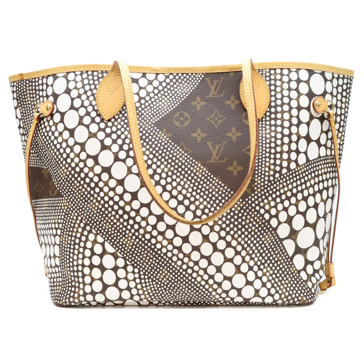 Louis Vuitton Yayoi Kusama Monogram Wave Neverfull MM Tote Bag — view 3
