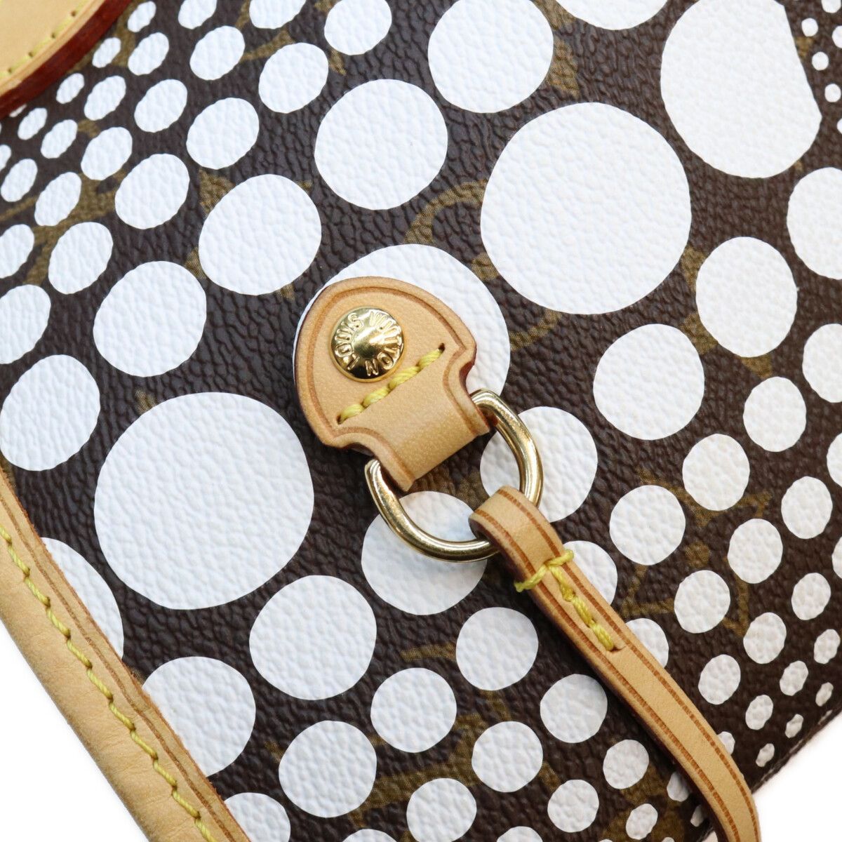 Louis Vuitton Yayoi Kusama Monogram Wave Neverfull MM Tote Bag — view 6