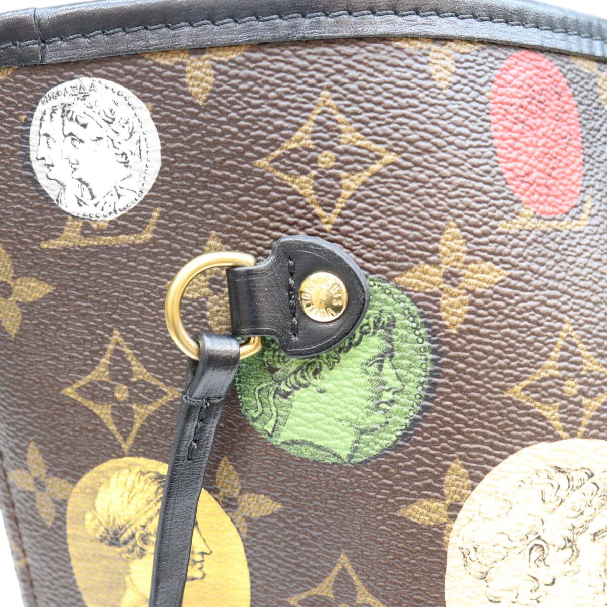 Louis Vuitton Monogram Cameo Fornasetti Neverfull MM Tote Bag — view 6