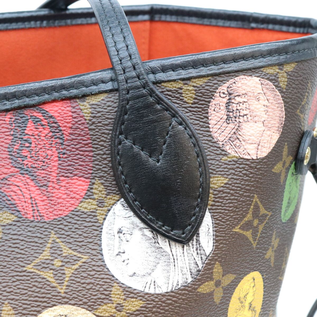Louis Vuitton Monogram Cameo Fornasetti Neverfull MM Tote Bag — view 7