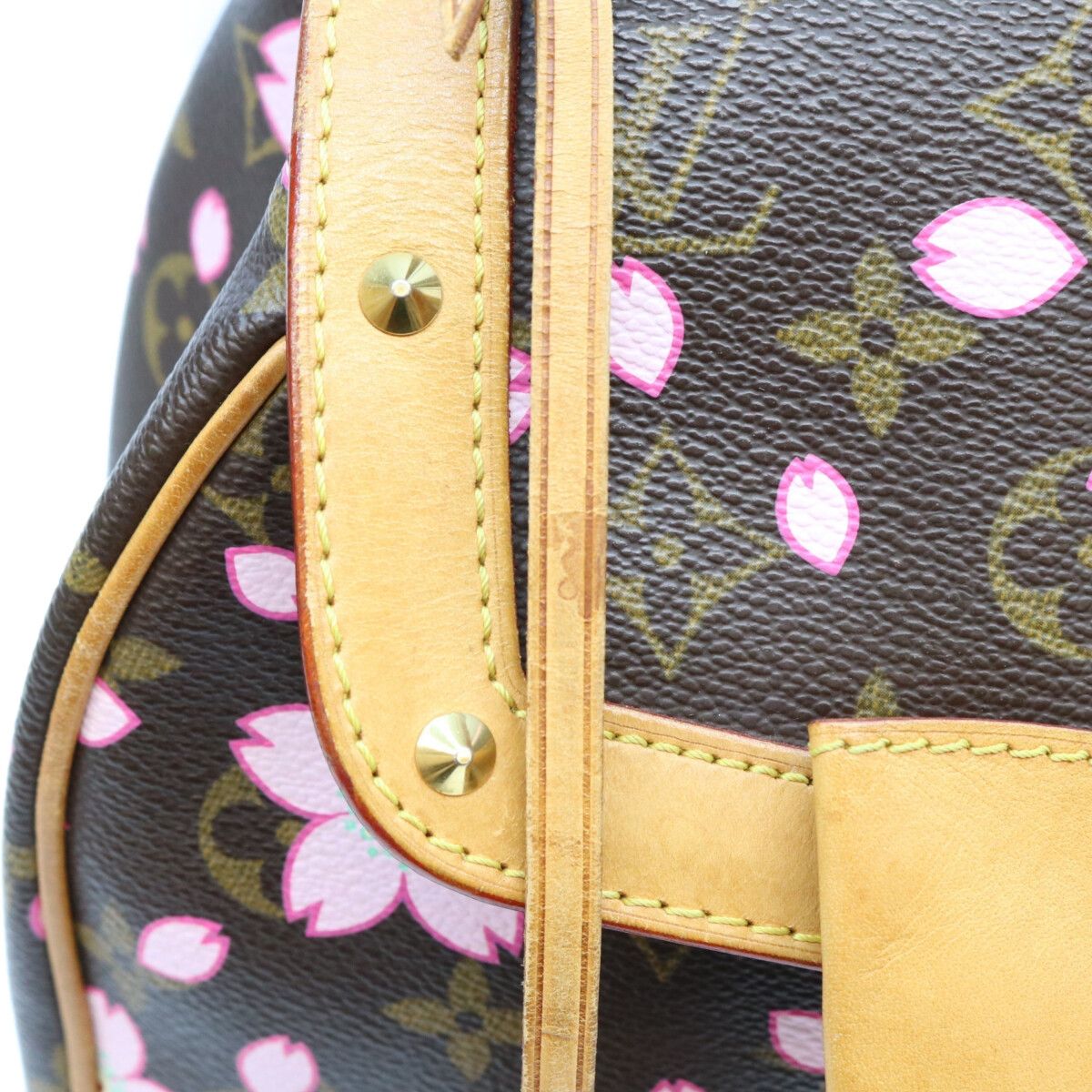 Louis Vuitton Monogram Cherry Blossom Brown Sac Retro PM — view 7