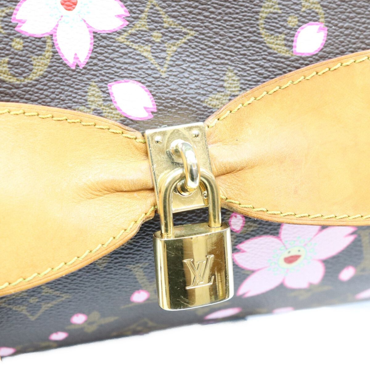 Louis Vuitton Monogram Cherry Blossom Brown Sac Retro PM — view 6
