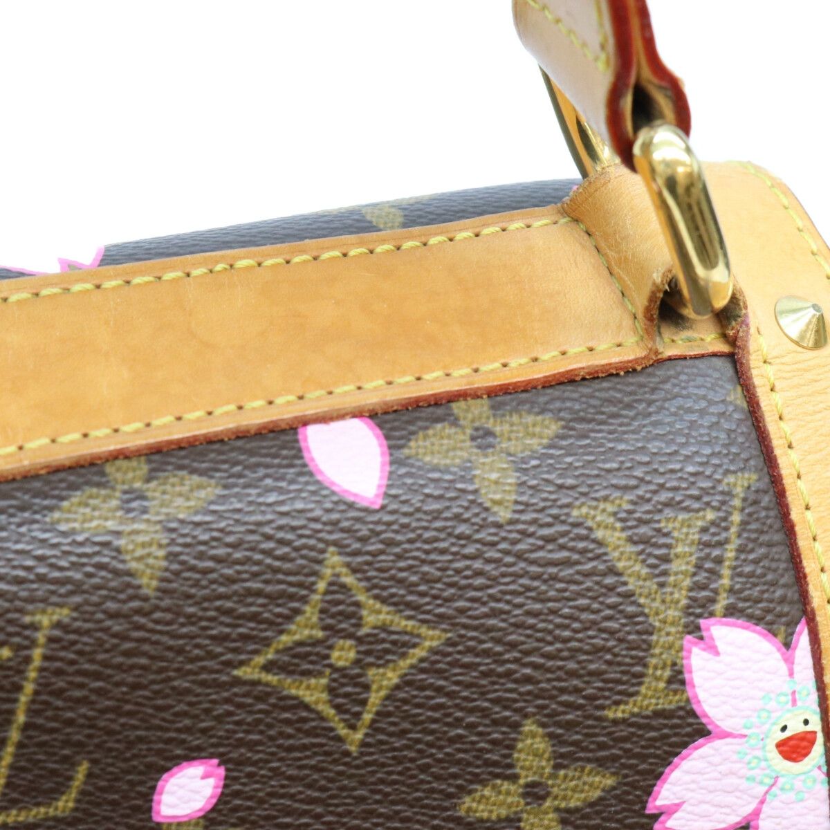 Louis Vuitton Monogram Cherry Blossom Brown Sac Retro PM — view 8