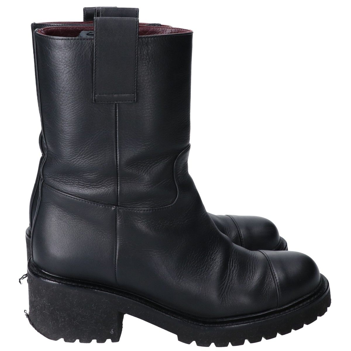 Chanel Calfskin Engineer Boots — view 4