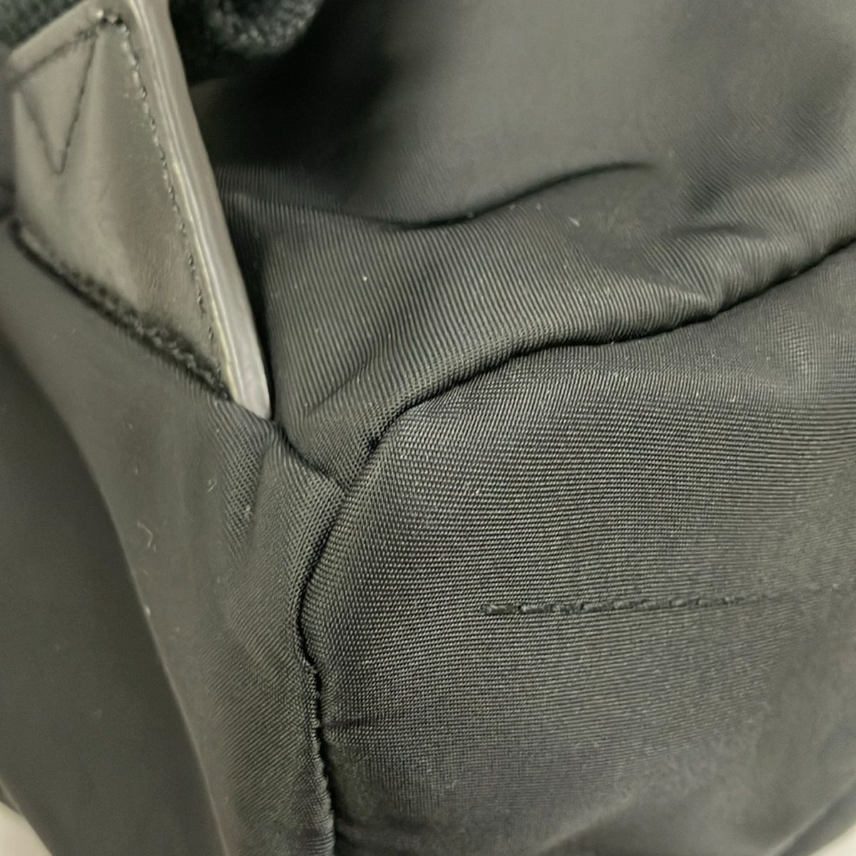Moncler Backpack Black Tassel Drawstring Leather — view 6