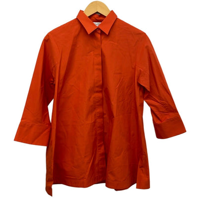 Max Mara Long Sleeve Shirt Blouse Orange