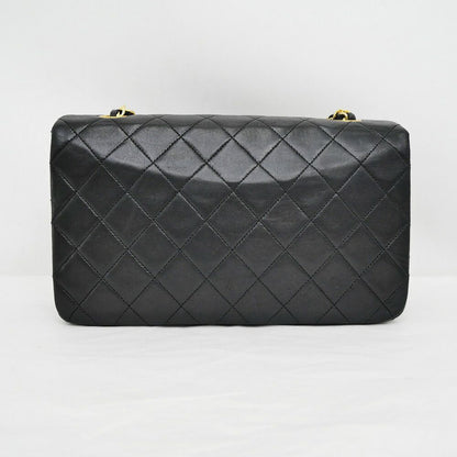 Chanel Chain Shoulder Bag Quilted 23 Lambskin Black Gold — view 2