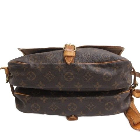 Louis Vuitton Monogram Saumur 30 Shoulder Bag Brown — view 5