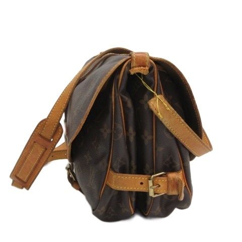 Louis Vuitton Monogram Saumur 30 Shoulder Bag Brown — view 2