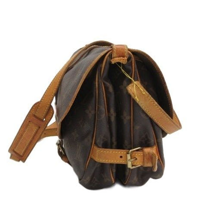 Louis Vuitton Monogram Saumur 30 Shoulder Bag Brown — view 2