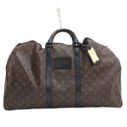 Louis Vuitton Monogram Waterproof Keepall 55 Boston Bag