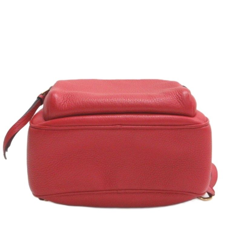 Prada Logo Leather Backpack — view 5