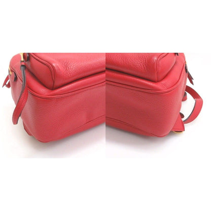 Prada Logo Leather Backpack — view 6
