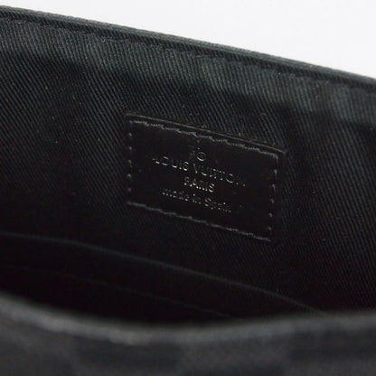 Louis Vuitton Damier Graphite District PM NM Shoulder Bag Black — view 7