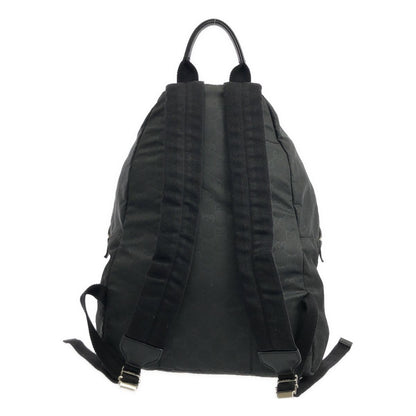 Gucci GG Monogram Nylon Backpack Black — view 2