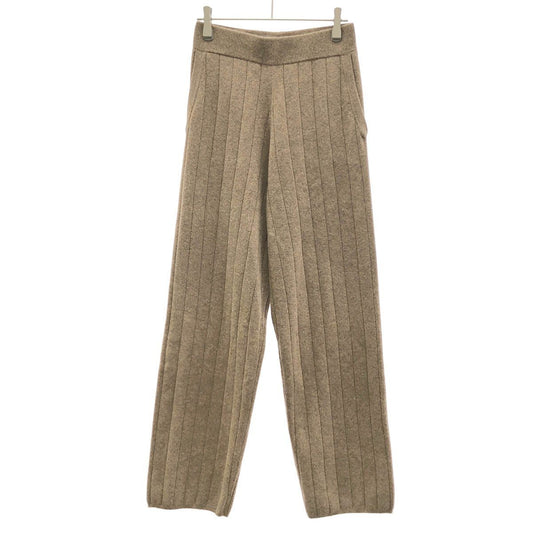 Max Mara Cashmere Knit Pants Brown XS