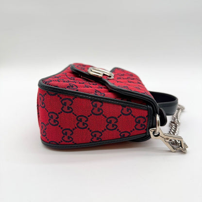 Gucci GG Marmont Canvas Top Handle — view 6