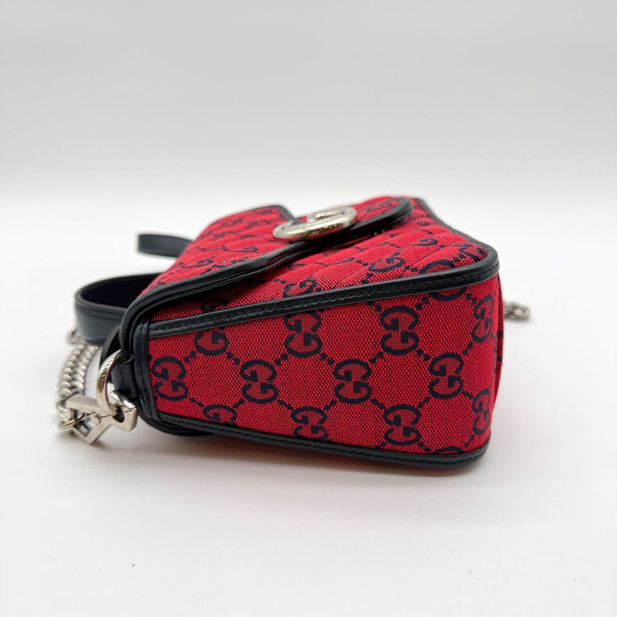 Gucci GG Marmont Canvas Top Handle — view 5