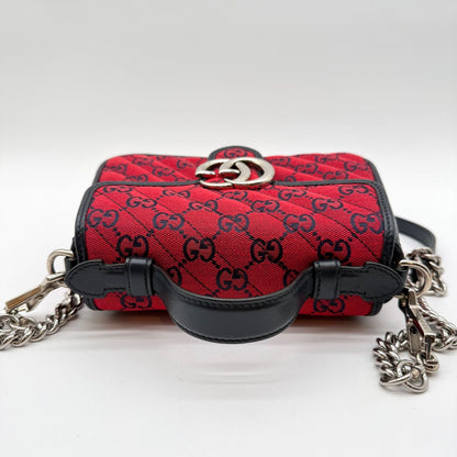 Gucci GG Marmont Canvas Top Handle — view 3