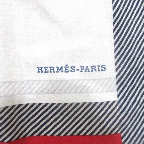 Hermes Carre 100 Horse Wear Scarf Shawl Cashmere Beige — view 6