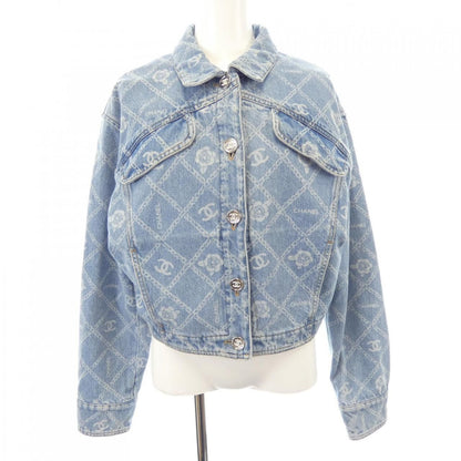 Chanel Denim Jacket Blue