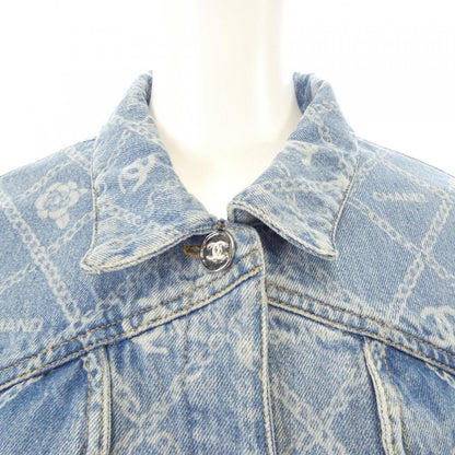 Chanel Denim Jacket Blue — view 6
