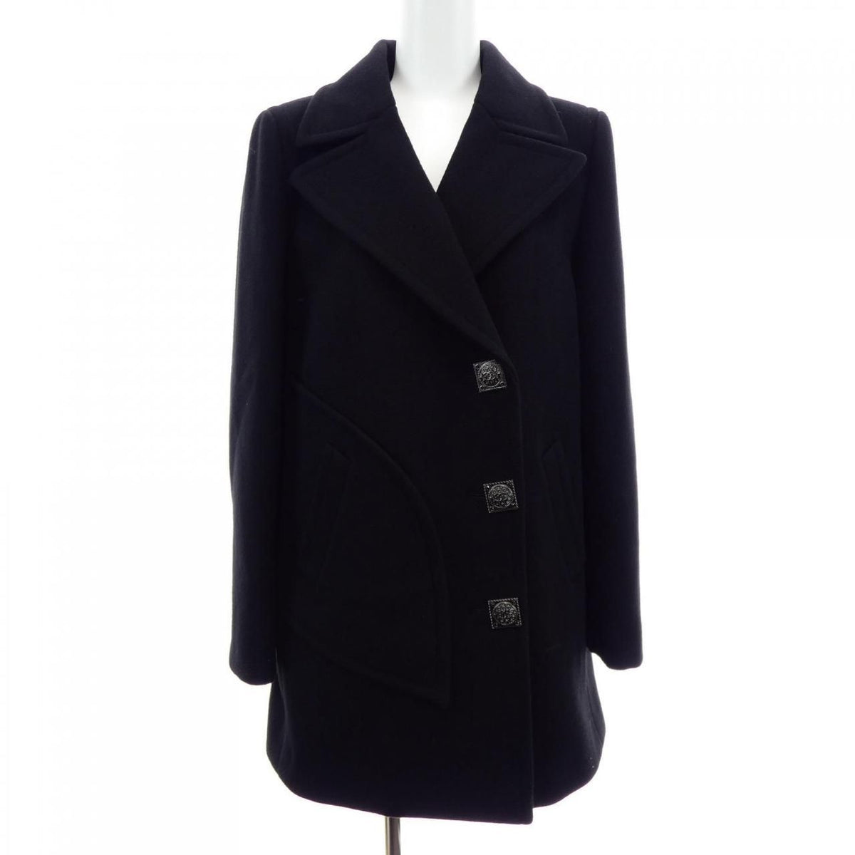 Chanel Coat Black