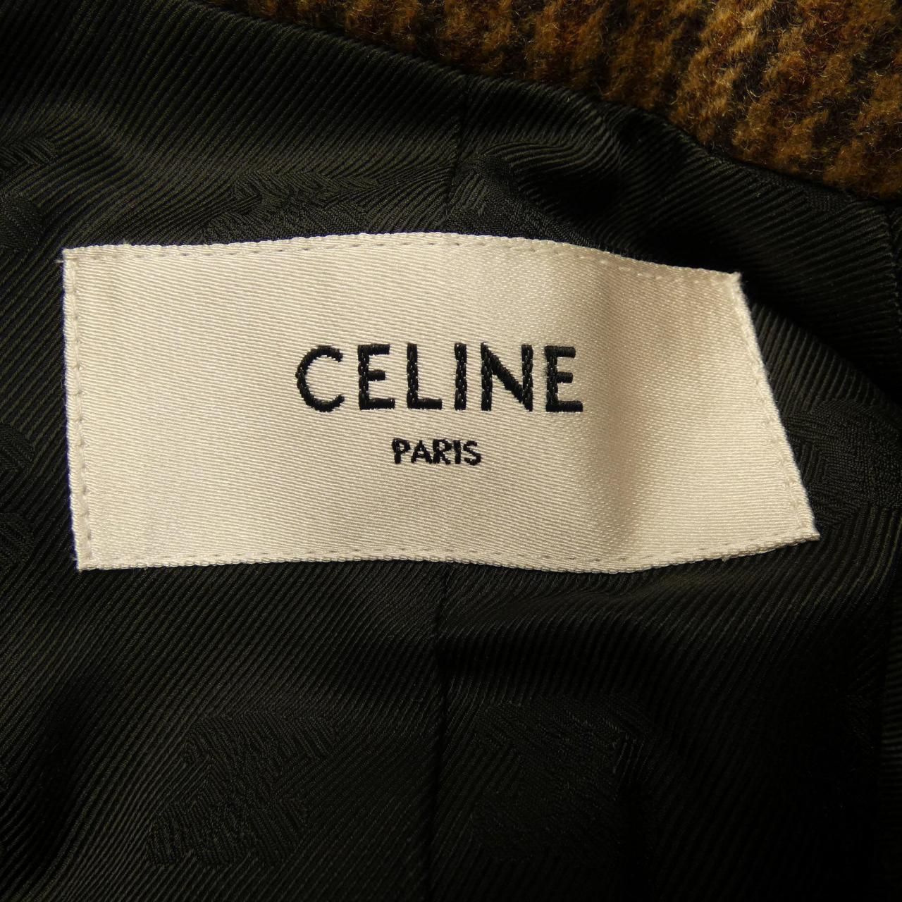 Celine Coat Brown — view 4