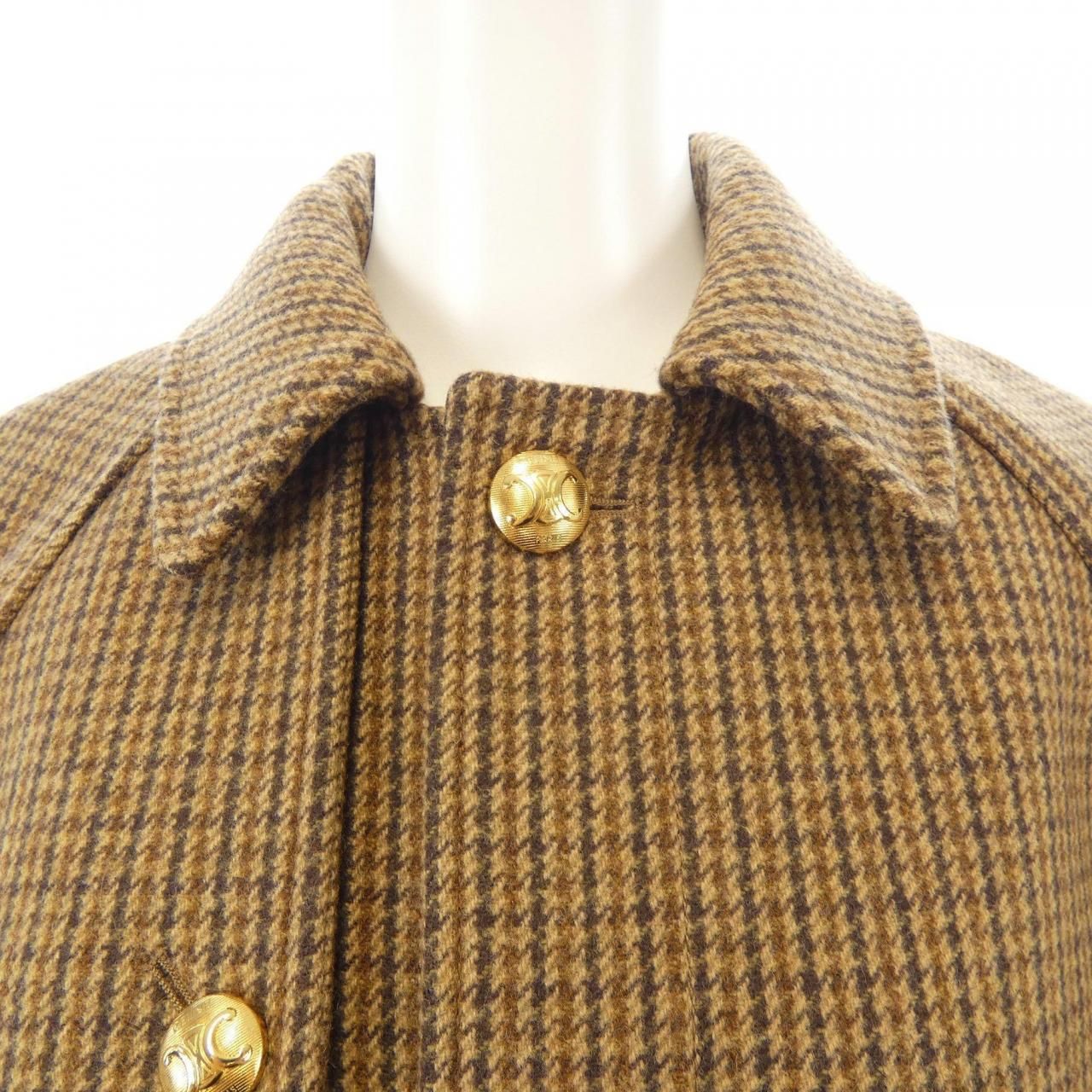 Celine Coat Brown — view 5