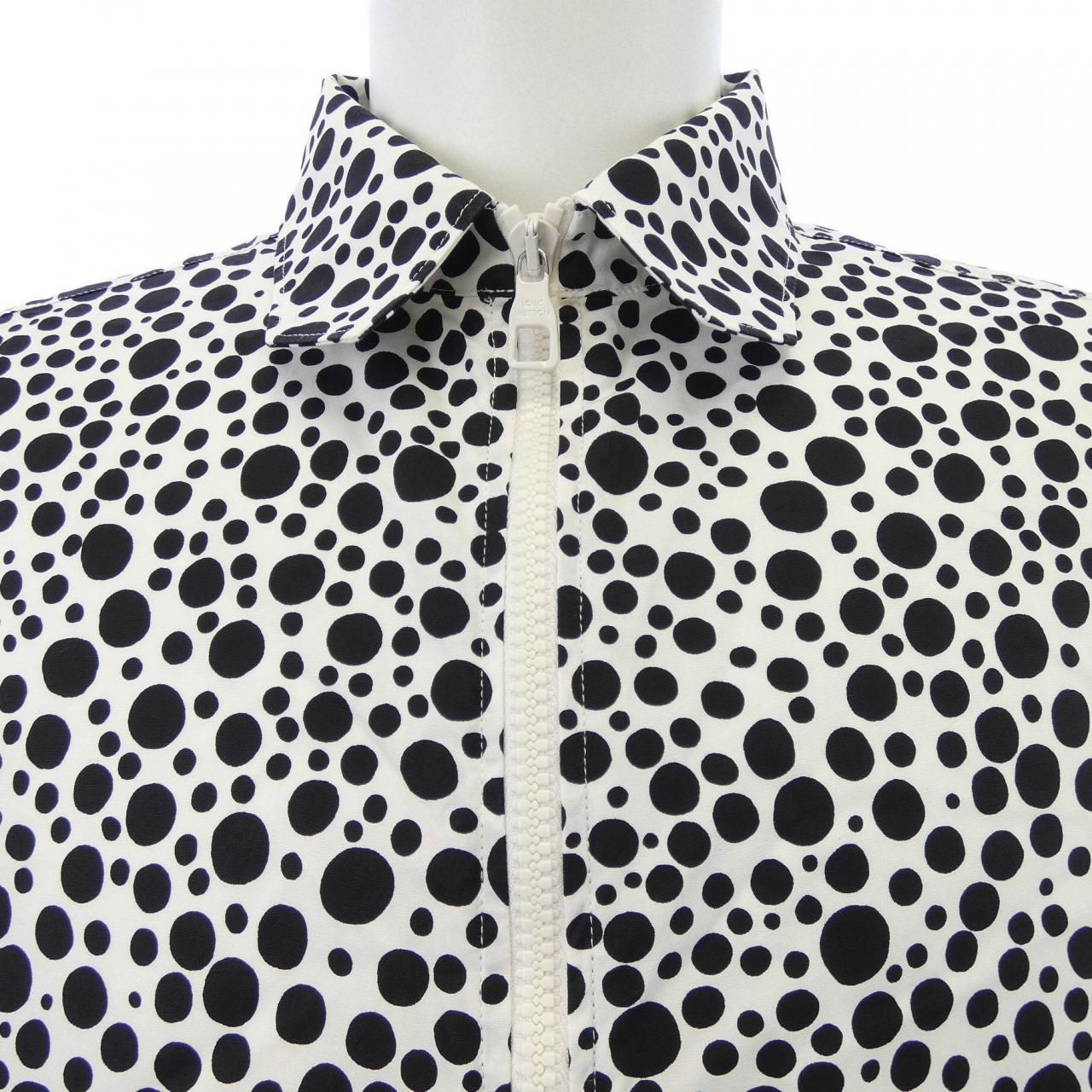 Louis Vuitton LV YK Infinity Dot Printed Zipped Shirt Yayoi Kusama Jacket — view 5