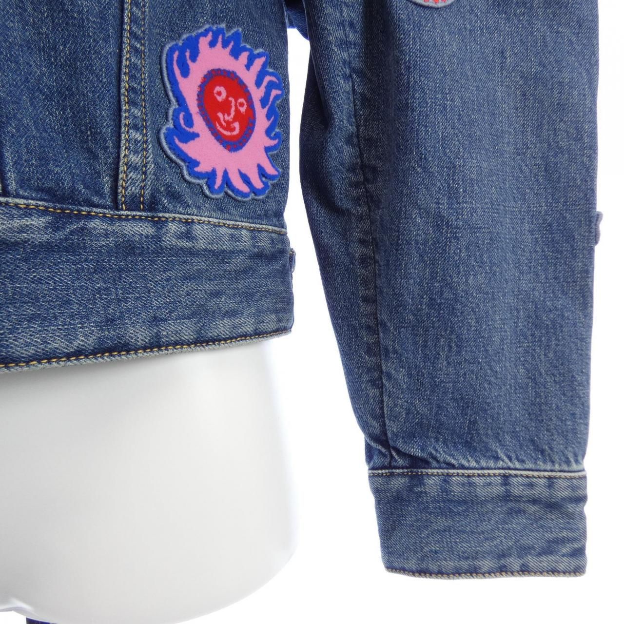 Louis Vuitton Yayoi Kusama Denim Jacket — view 7