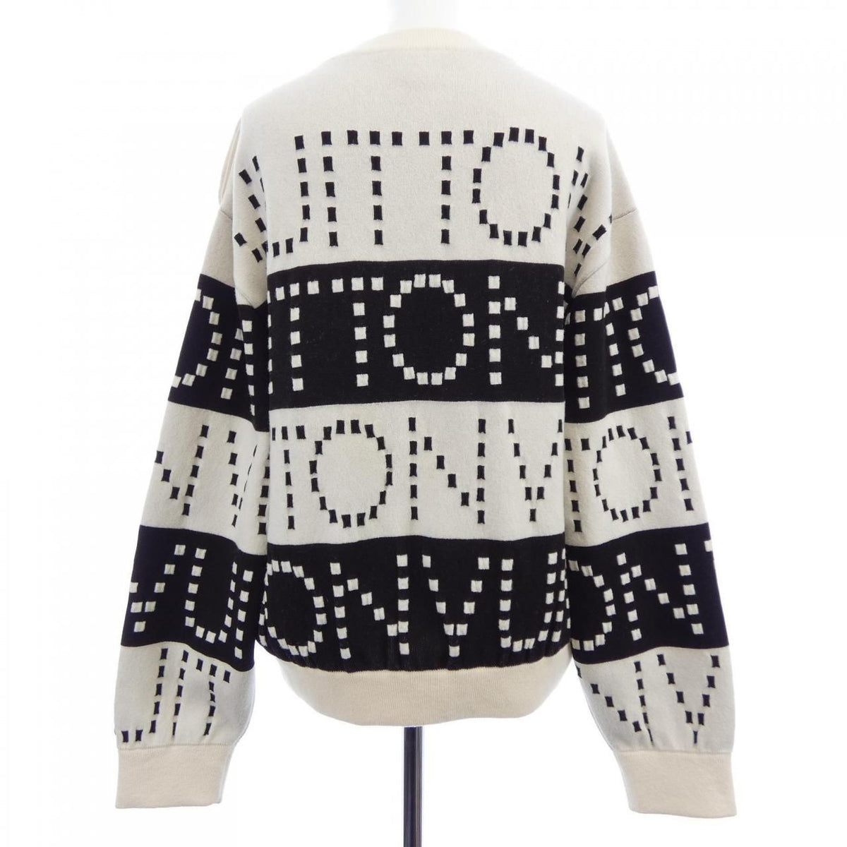 Louis Vuitton Signature Chunky Stripe Pullover Knit Sweater — view 2